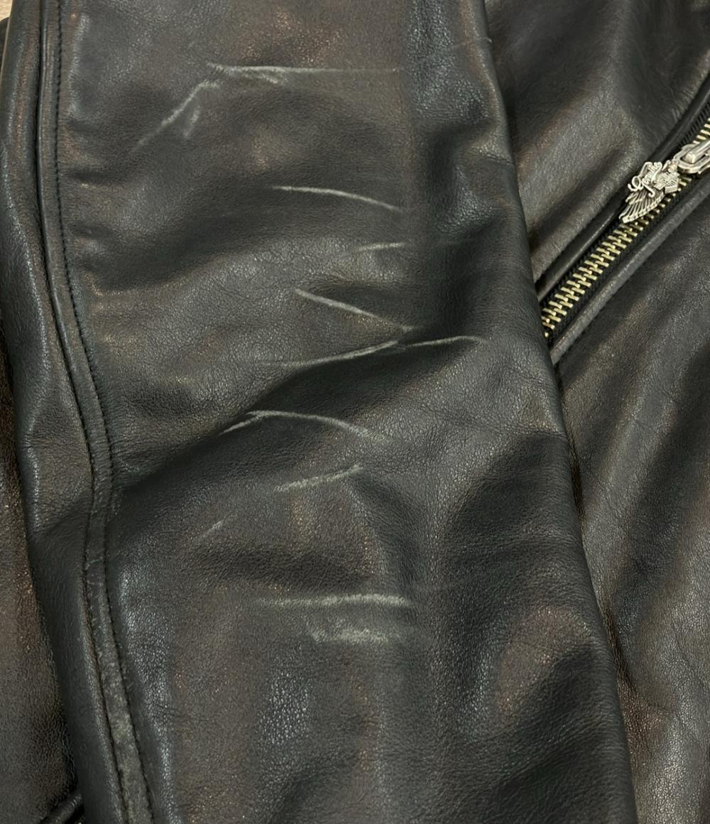 HARLEY DAVIDSON シングルライダースジャケット メンズ SIZE M ハーレーダビッドソン
