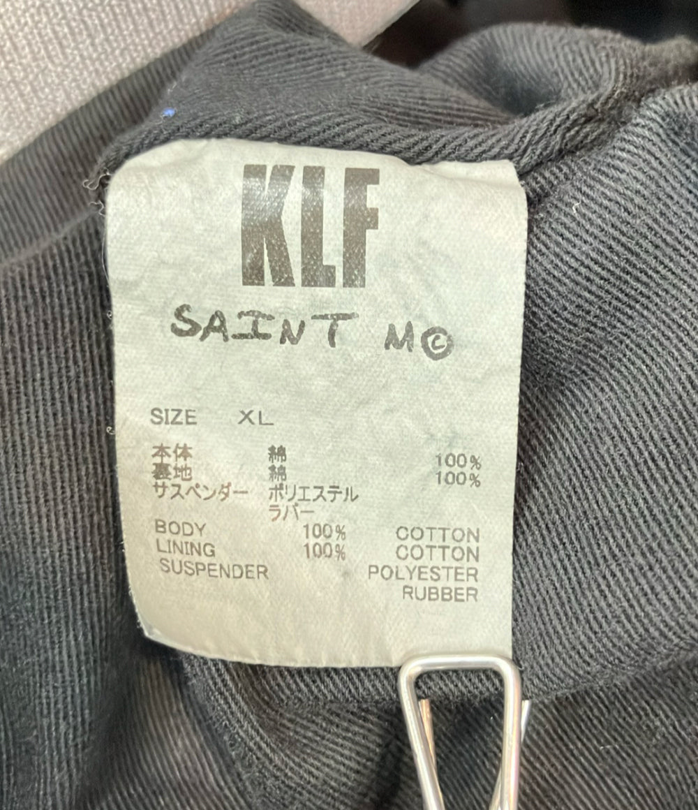 SAINT MICHAEL ロングパンツ ×The KLF サスペンダー付き 25AW SM-HR1