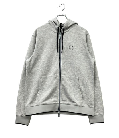 ARMANI EXCHANGE パーカー グレー ジップ 8NZM74 Z9N1Z メンズ SIZE L アルマーニエクスチェンジ