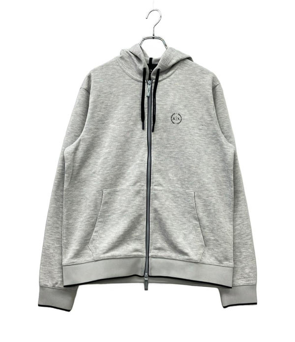 ARMANI EXCHANGE パーカー グレー ジップ 8NZM74 Z9N1Z メンズ SIZE L