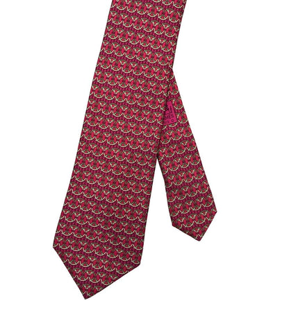 美品 HERMES ネクタイ シルク 100% 7996 EA メンズ エルメス