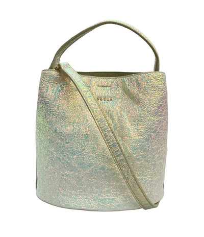 美品 Furla ハンドバッグ ショルダーバッグ 2WAY 斜め掛け レディース フルラ