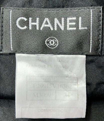 美品 シャネル ウール混 ツイード スカート レディース SIZE 34 (S) CHANEL
