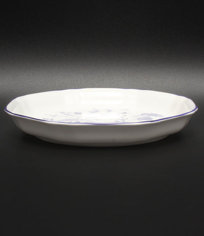 美品 WEDGWOOD オクタゴナルディッシュ 皿 17cm ブループラム ウェッジウッド