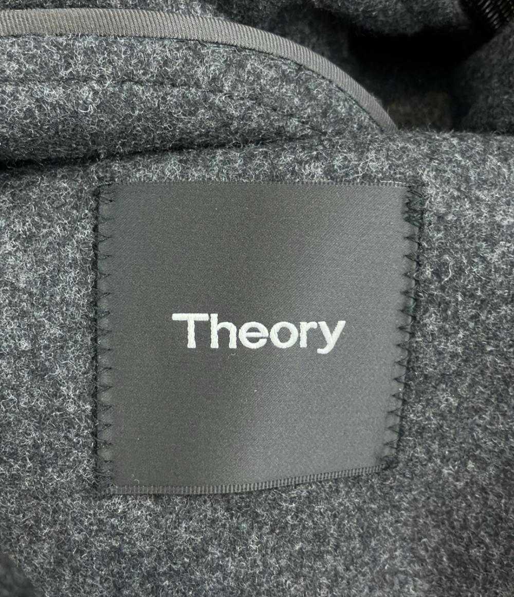 美品 セオリー フード付きロングコート メンズ SIZE L theory