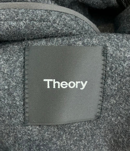 美品 セオリー フード付きロングコート メンズ SIZE L theory