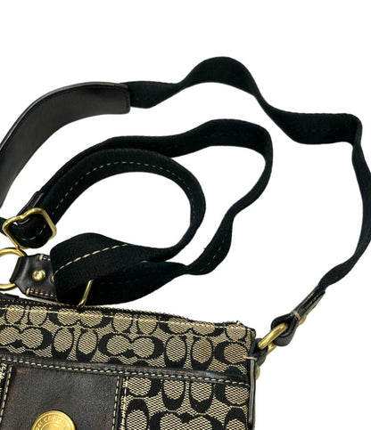 COACH ショルダーバッグ 斜め掛け ミニシグネチャー レディース コーチ