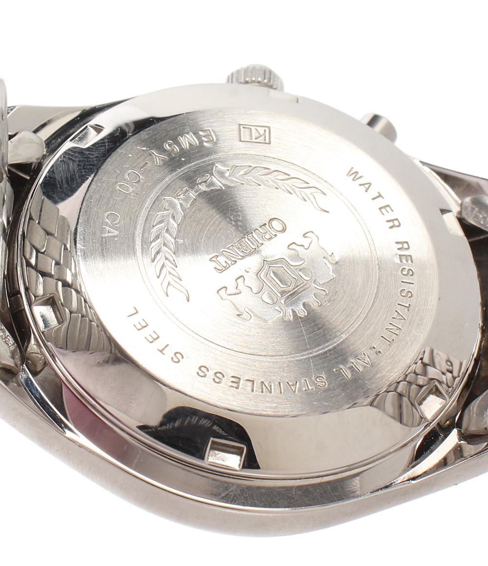 ORIENT 腕時計 スリースター 自動巻き ブルー EM5Y-C0 メンズ