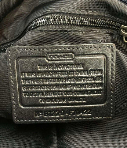 美品 コーチ ショルダーバッグ メッセンジャーバッグ 斜め掛け F70422 メンズ COACH