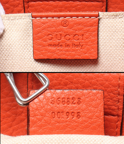 GUCCI 2wayショルダーバッグ ハンドバッグ 斜め掛け ミニショッパー バンブー 368823 001998 レディース グッチ