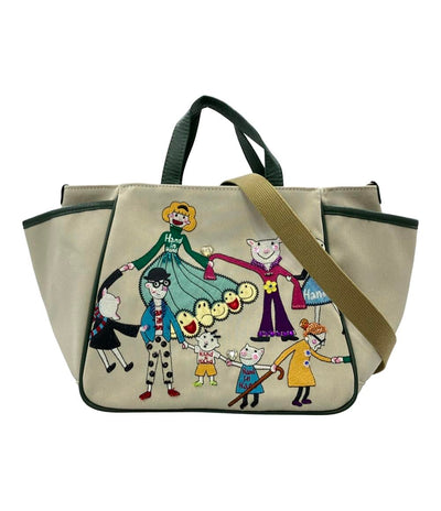 美品 OLLEBOREBLA 2WAY ハンドバッグ トートバッグ ショルダーバッグ 斜め掛け レディース オレボレブラ