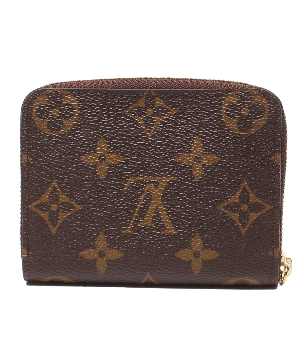 美品 LOUIS VUITTON コインケース ジッピーコインパース モノグラム M60067 レディース メンズ ルイ・ヴィトン