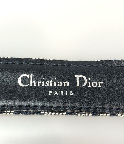 クリスチャンディオール  ベルト トロッターCD シルバーバックル     RI0024 レディース SIZE 75 (複数サイズ) Christian Dior