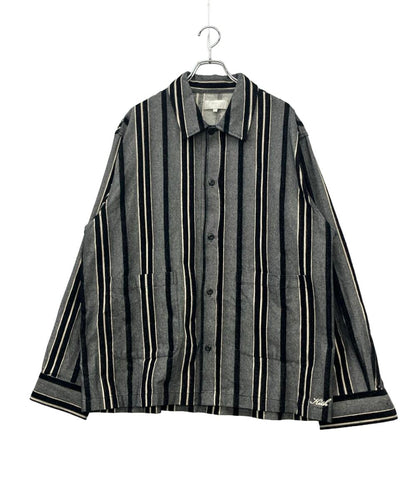KITH 長袖シャツ ストライプ ストリート 24-050-060-0003-3-0 メンズ SIZE XL キス