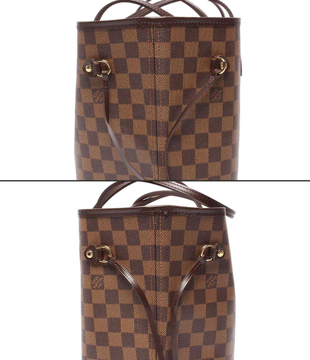 美品 ルイ・ヴィトン ルイヴィトン トートバッグ ショルダーバッグ 肩掛け ネヴァーフルMM ダミエ N51105 レディース LOUIS VUITTON