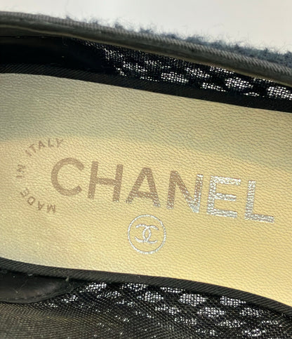 CHANEL バレリーナフラットシューズ レディース SIZE 37 1/2 (24.5cm) シャネル