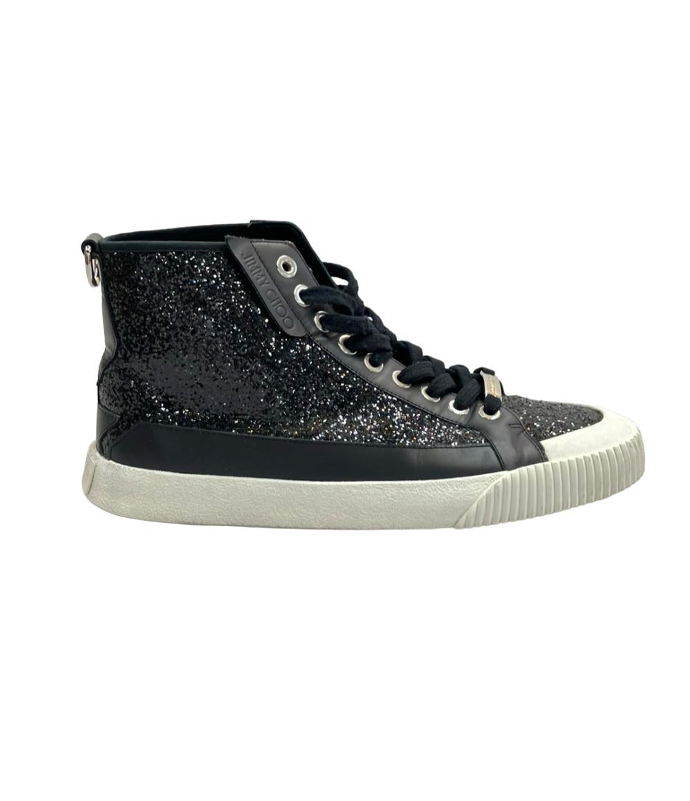 ジミーチュウ ハイカットスニーカー スパンコール メンズ SIZE 43 (XL