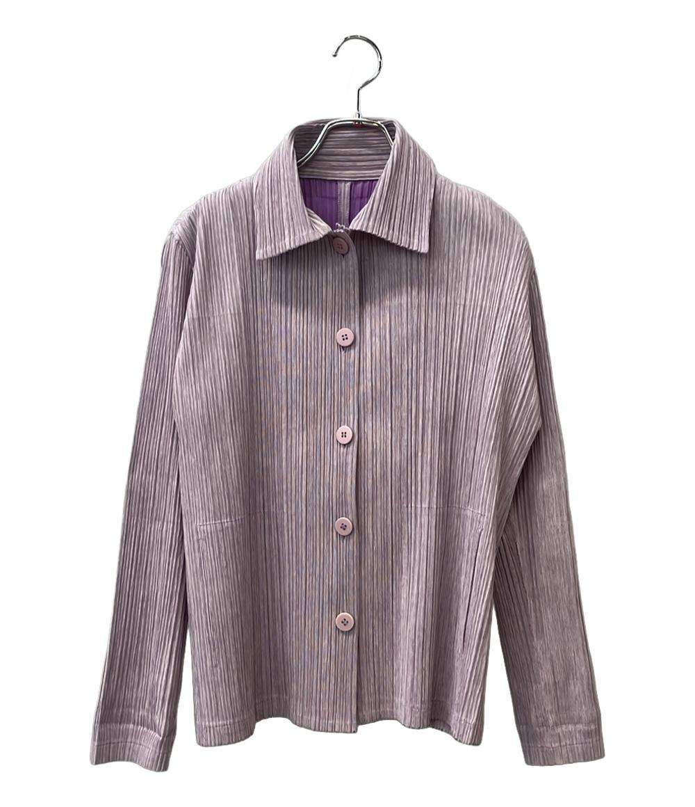 PLEATS PLEASE ジャケット  プリーツ加工 pp81-jd821 レディース SIZE 3 (L) プリーツプリーズ