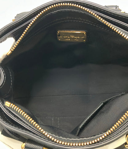 美品 Salvatore Ferragamo 2WAY ハンドバッグ ショルダーバッグ 斜め掛け ガンチーニ レディース サルヴァトーレフェラガモ
