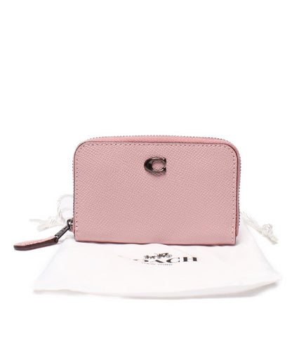 美品 COACH スモールジップアラウンドカードケース コインケース C6723 レディース コーチ
