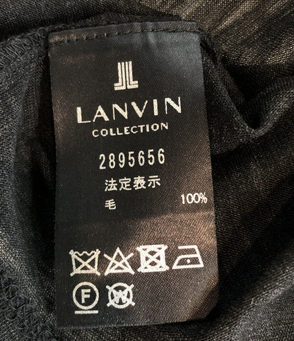 美品 長袖カットソー アシンメトリー      レディース SIZE 38 (S) LANVIN COLLECTION