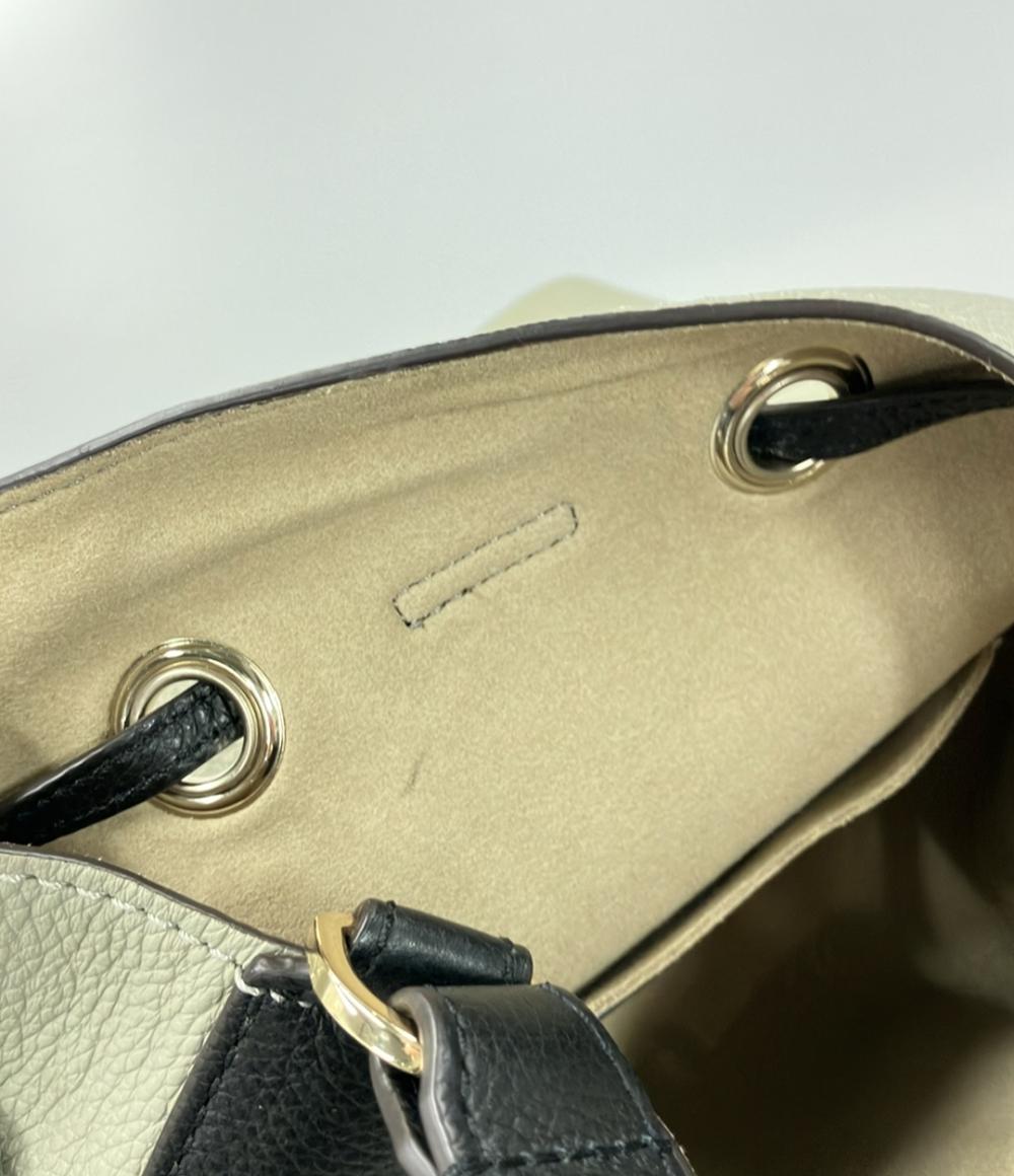 フルラ 2way 巾着レザーハンドバッグ ミニショルダーバッグ 斜め掛け レディース Furla