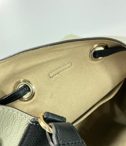 フルラ 2way 巾着レザーハンドバッグ ミニショルダーバッグ 斜め掛け レディース Furla