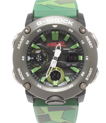 美品 CASIO 腕時計 Gorillaz コラボ ゴリラズ G-SHOCK クオーツ Gorillaz メンズ カシオ