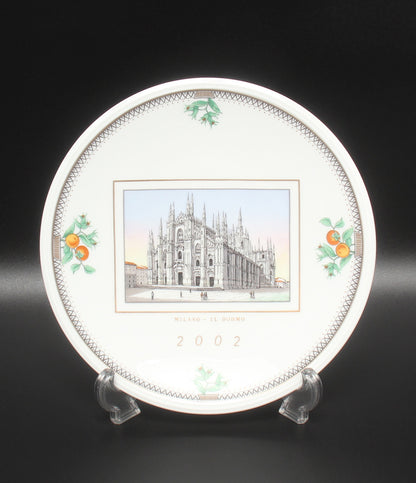 美品 Richard Ginori イヤープレート 飾り皿 21cm 2002 リチャードジノリ