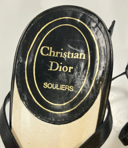 Christian Dior アンクルストラップサンダル レディース SIZE 37 (23.5cm) クリスチャンディオール