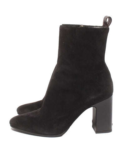 LOUIS VUITTON ショートブーツ スエード LVドナライン LW0243 レディース SIZE 37 1/2 ルイ・ヴィトン