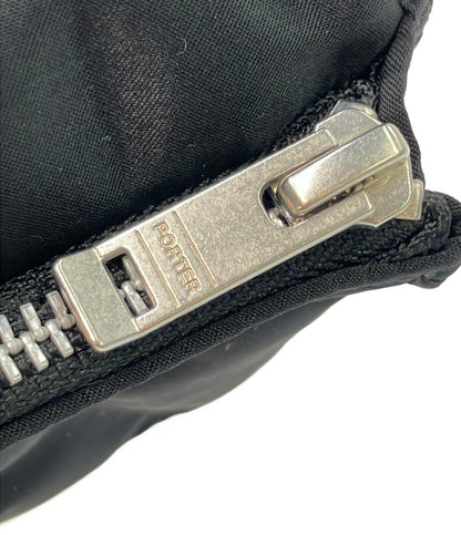 美品 PORTER 長財布 ポケット ウォレット L タンカー メンズ ポーター