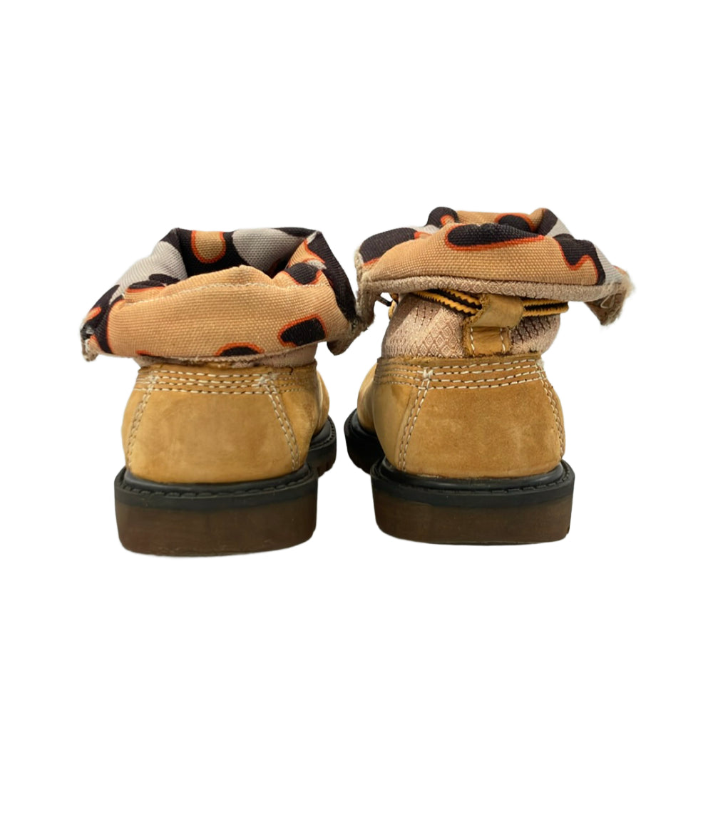 Timberland ロールトップブーツ 迷彩柄 キッズ SIZE 16.5 (M