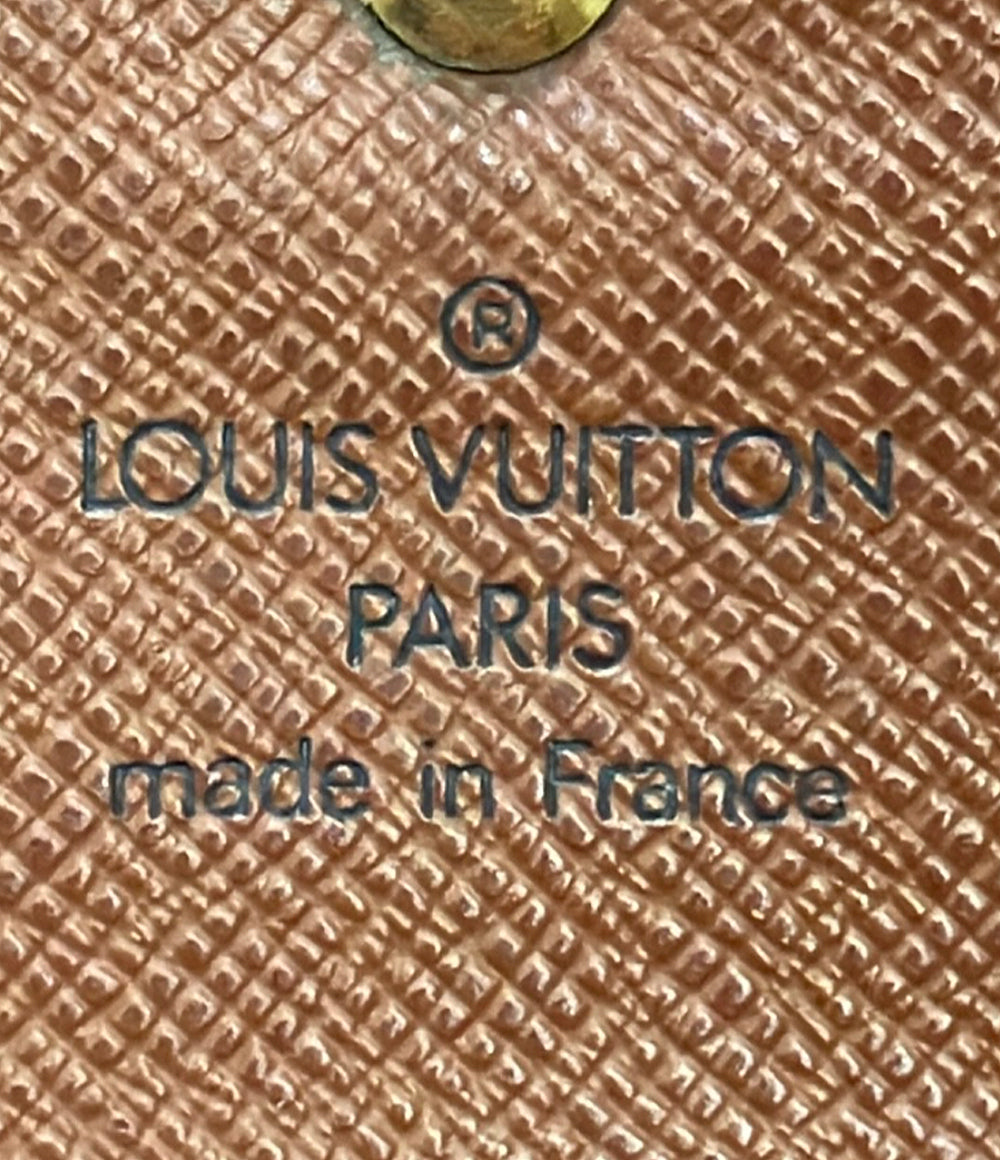 LOUIS VUITTON 二つ折り財布 ポルトトレゾール エテュイ パピエ モノグラム M61202 レディース メンズ ルイ・ヴィトン