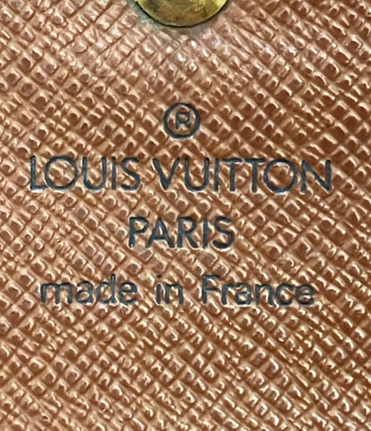 LOUIS VUITTON 二つ折り財布 ポルトトレゾール エテュイ パピエ モノグラム M61202 レディース メンズ ルイ・ヴィトン