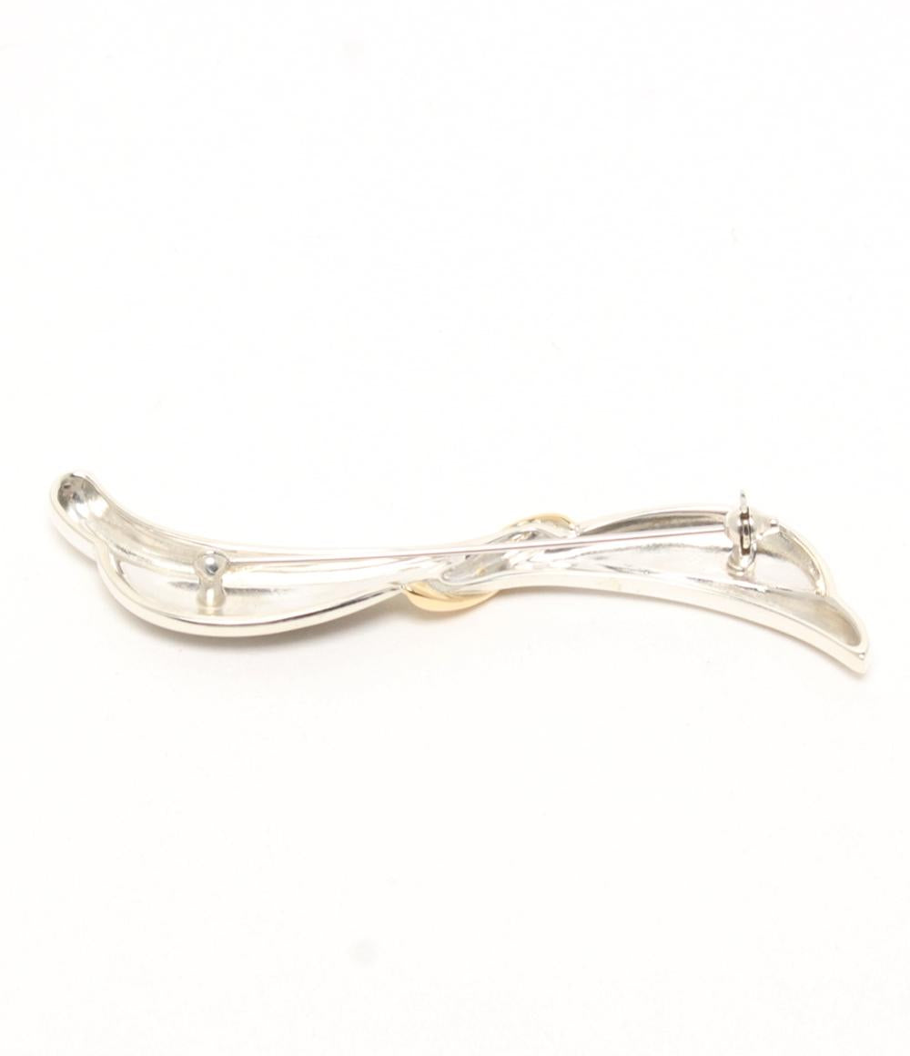美品 MIKIMOTO ブローチ K18 SV レディース ミキモト