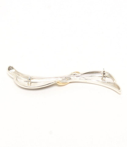 美品 MIKIMOTO ブローチ K18 SV レディース ミキモト