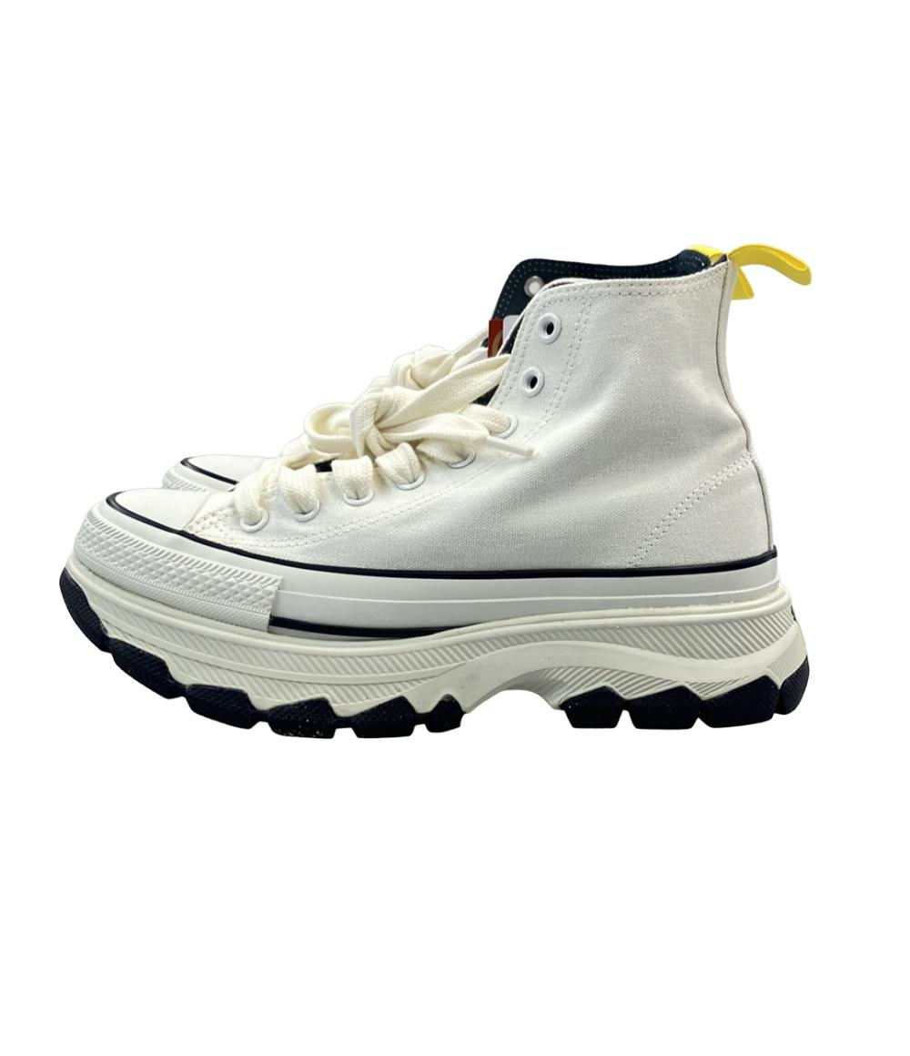 美品 CONVERSE ハイカットスニーカー 厚底 ALL STAR TREKWAVE PC HI ユニセックス SIZE 25.0 (XL) コンバース