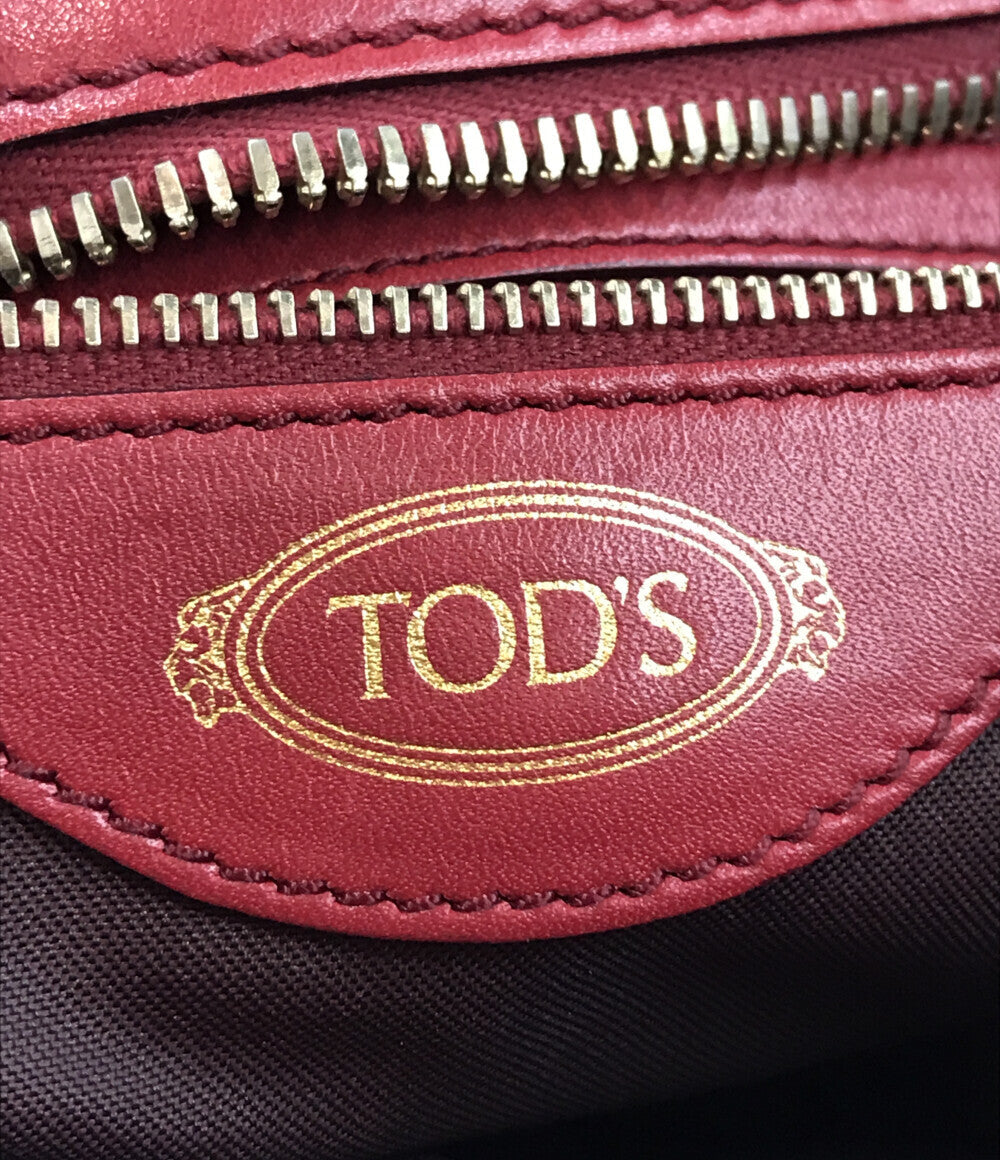 トッズ  2way ハンドバッグ ショルダーバッグ 斜め掛け      レディース   TOD’S