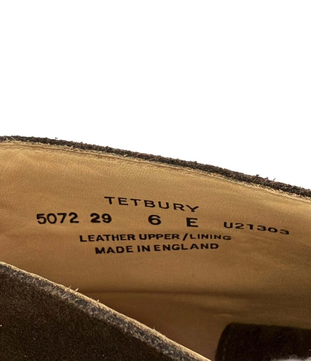 美品 CROCKETT&JONES デザートブーツ ショートブーツ TETBURY 5072-3095-26 メンズ SIZE 6 (24.5cm) クロケットアンドジョーンズ
