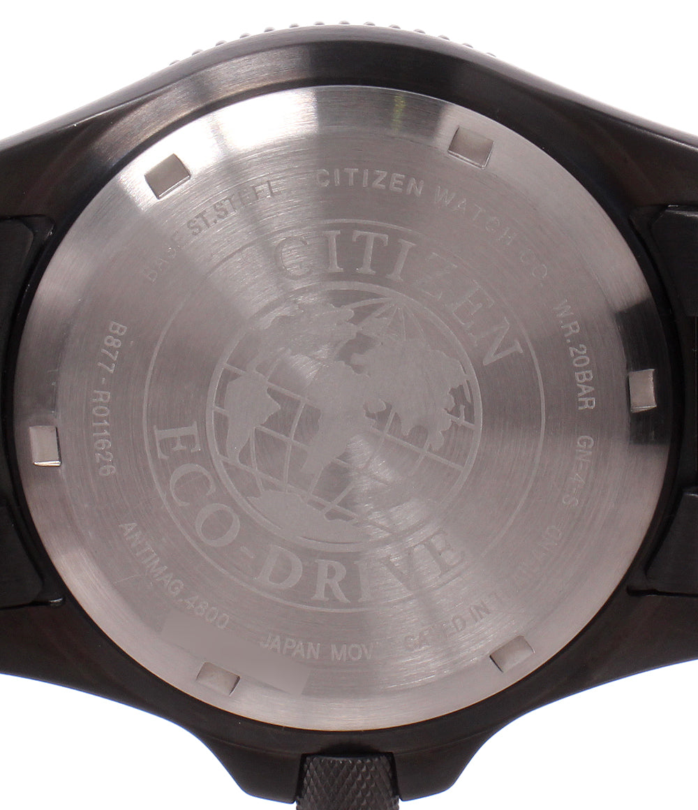 CITIZEN 腕時計 プロマスター ソーラー ブラック B877-R011626 メンズ シチズン