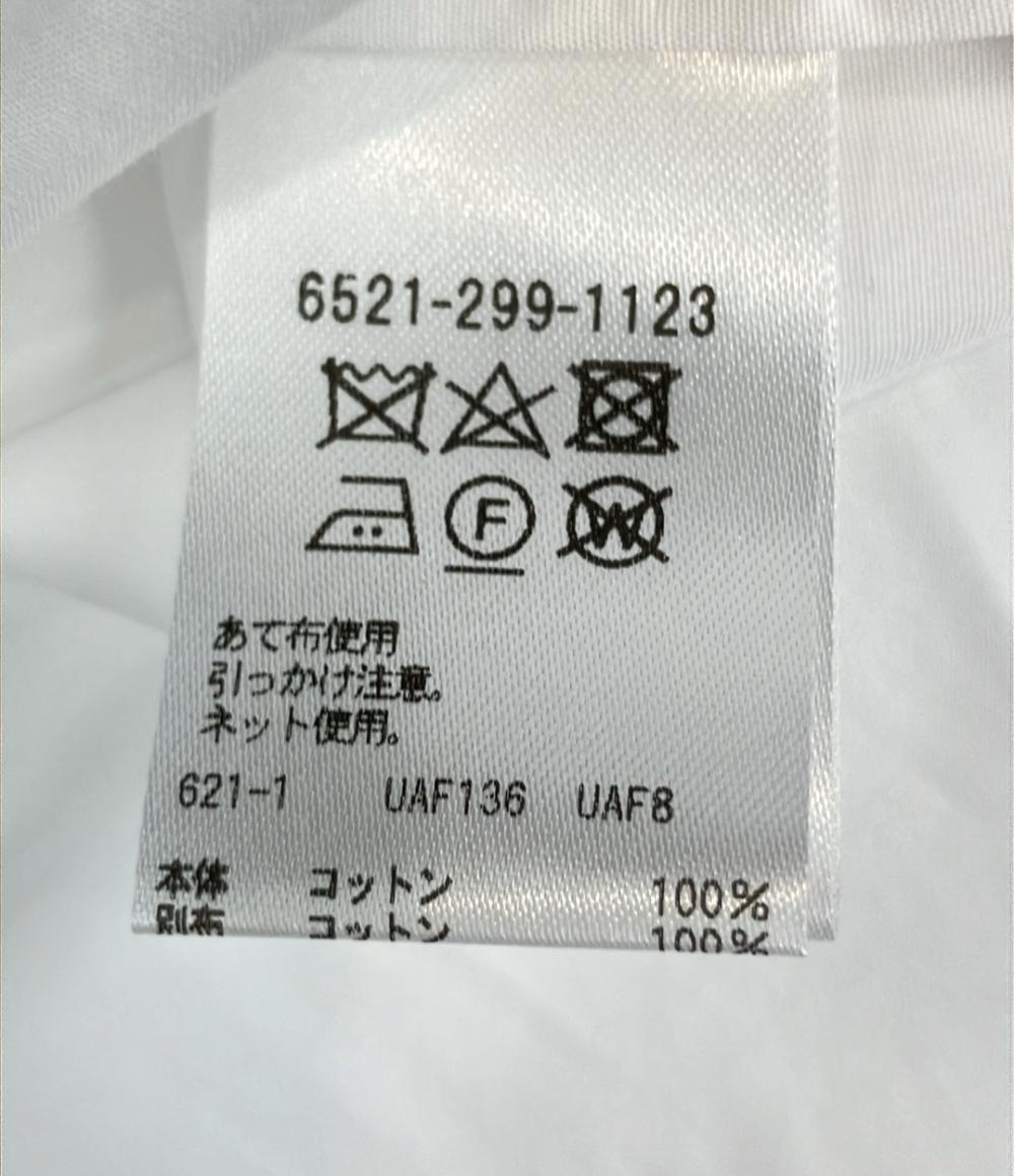 Drawer 長袖ブラウス コットンシアー 切替リボン  23AW 6521-299-1123 レディース SIZE 38 (M) ドゥロワー