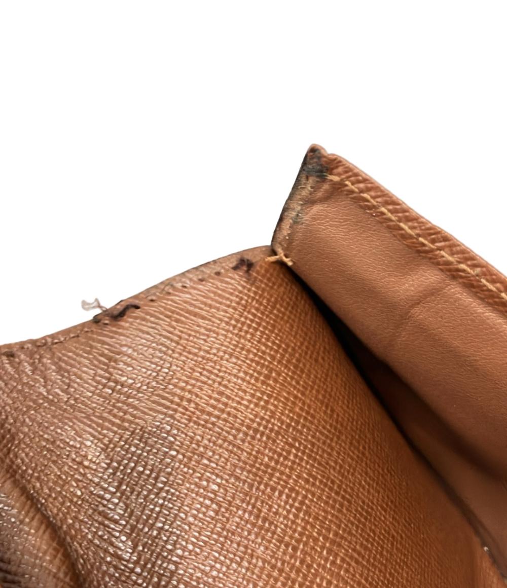 ルイ・ヴィトン 二つ折り長財布 札入れ ポルトカルトクレディ・円 モノグラム M60825 メンズ LOUIS VUITTON