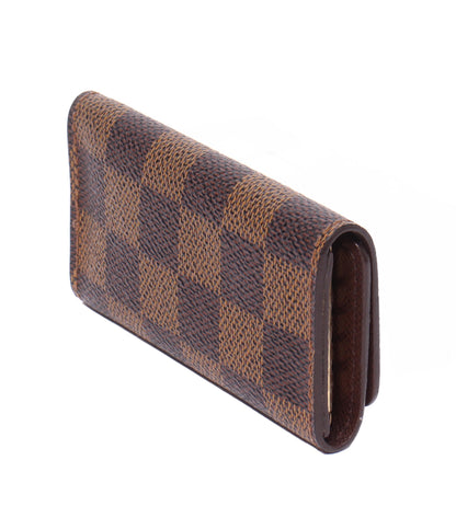 LOUIS VUITTON 4連キーケース ミュルティクレ4 ダミエ エベヌ N62631 レディース メンズ ルイ・ヴィトン