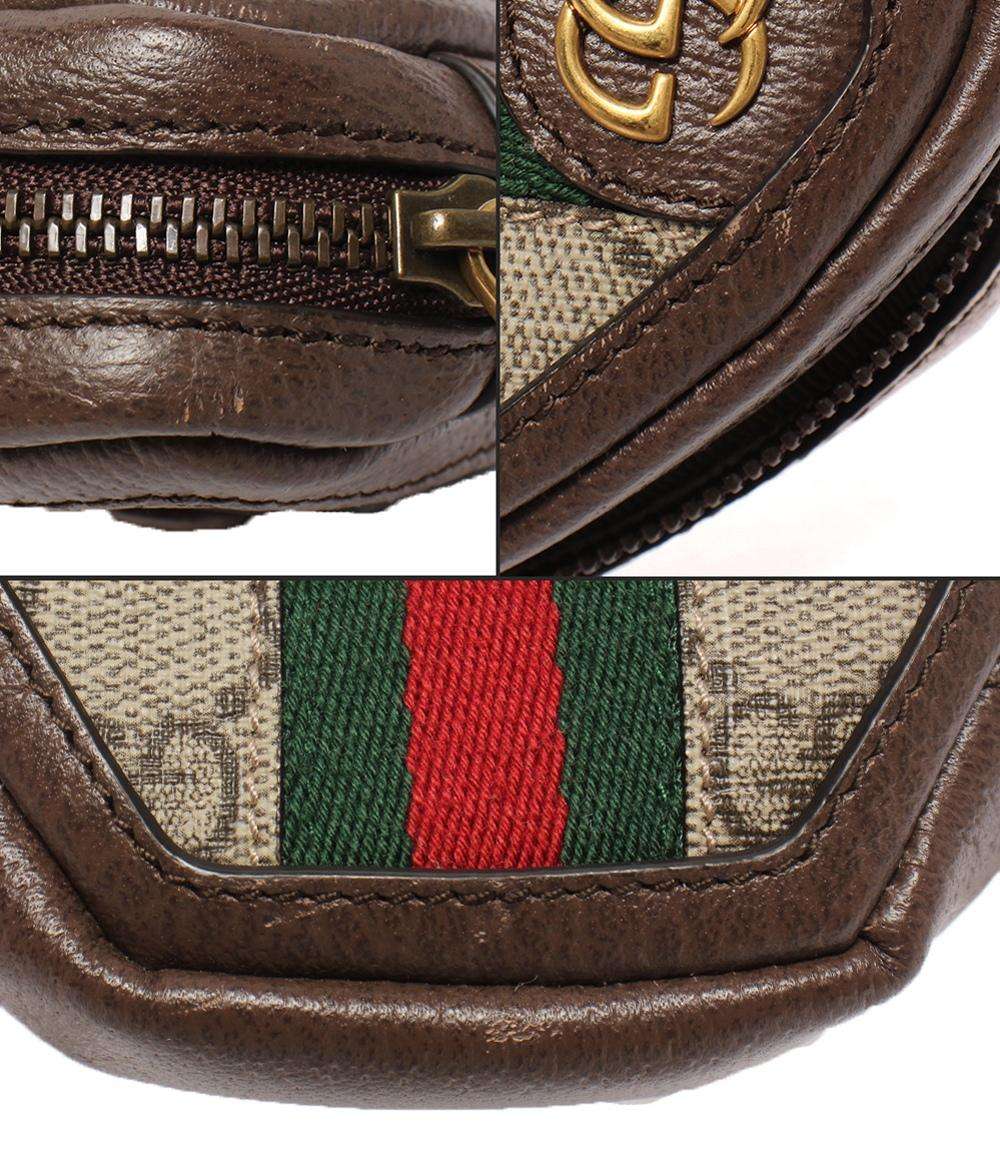美品 GUCCI ボディバッグ ショルダーバッグ ユーティリティ オフィディア GGスプリーム 701516 0416 メンズ レディース グッチ