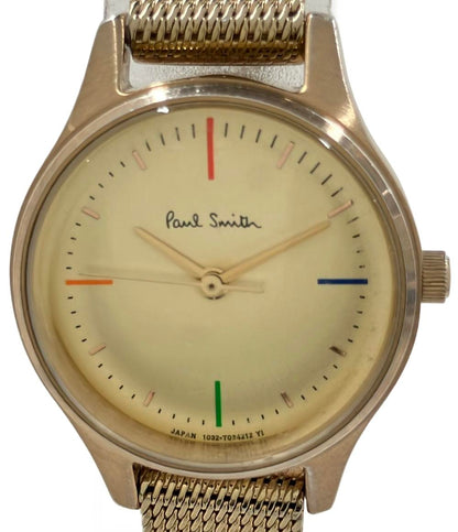 ポール・スミス 腕時計 2016本限定モデル クオーツ ゴールド 1032-T022448 レディース Paul Smith