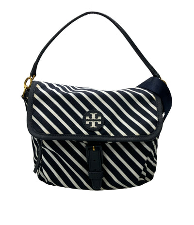 Tory Burch 2way ショルダーバッグ 肩掛け 斜め掛け ストライプ柄 レディース トリーバーチ