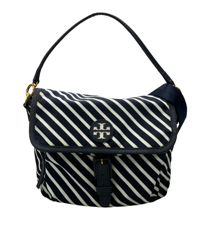 Tory Burch 2way ショルダーバッグ 肩掛け 斜め掛け ストライプ柄 レディース トリーバーチ