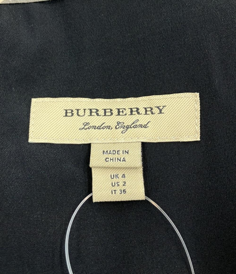 BURBERRY 長袖シャツワンピース シルク CNSHAMAN1SHA レディース SIZE