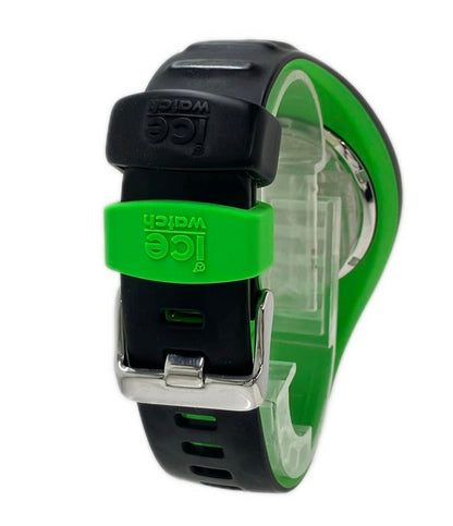 ice watch 腕時計 ブラックグリーンミディアム ピエールクエ クオーツ ブラック 017599 レディース メンズ アイスウォッチ